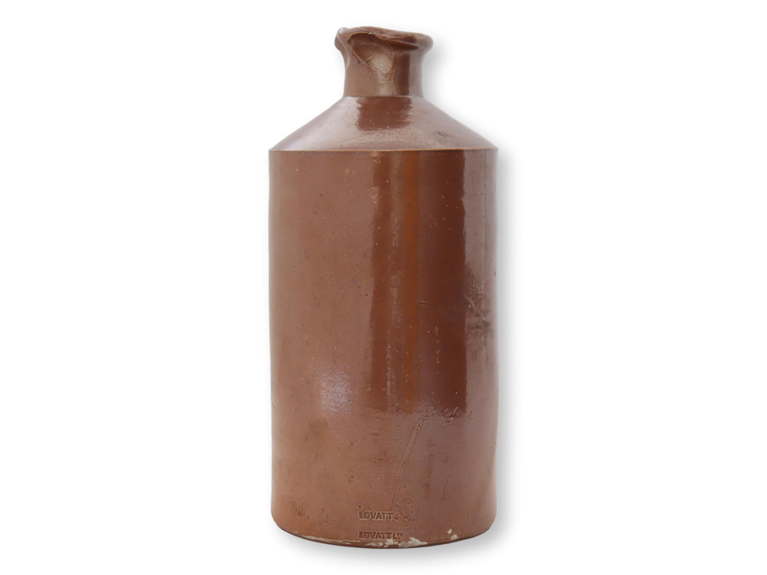Antique English Stoneware Ink Bottles 4 Antique English Stoneware Ink Bottles