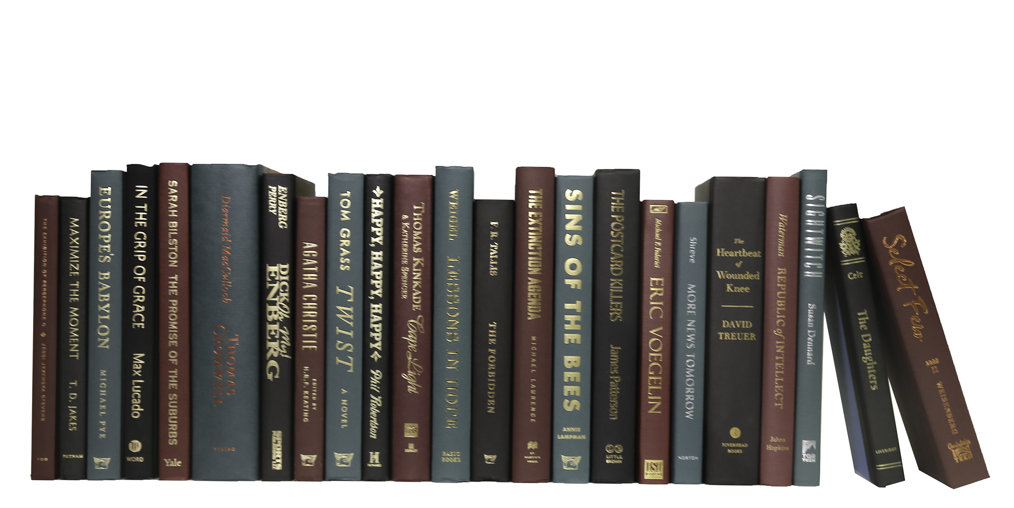 Decorative Books by the Foot Bundle, Winter Berry 1 Decorative Books by the Foot Bundle, Winter Berry