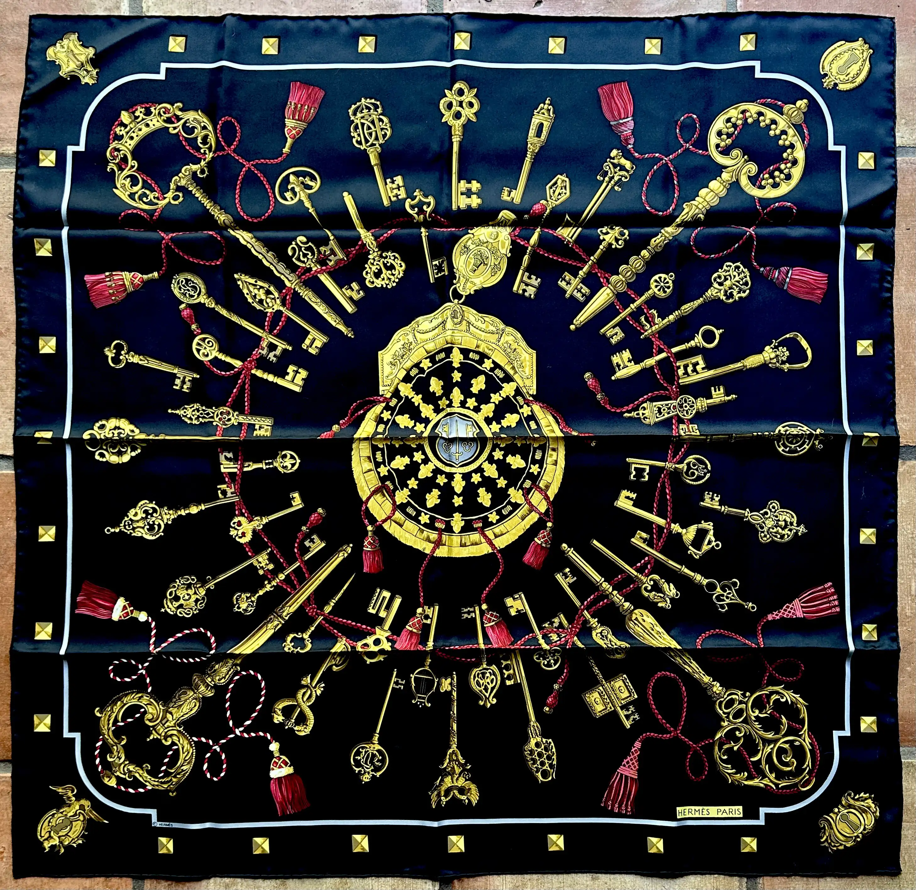 Hermes Les Clefs Scarf 1 Hermes Les Clefs Scarf