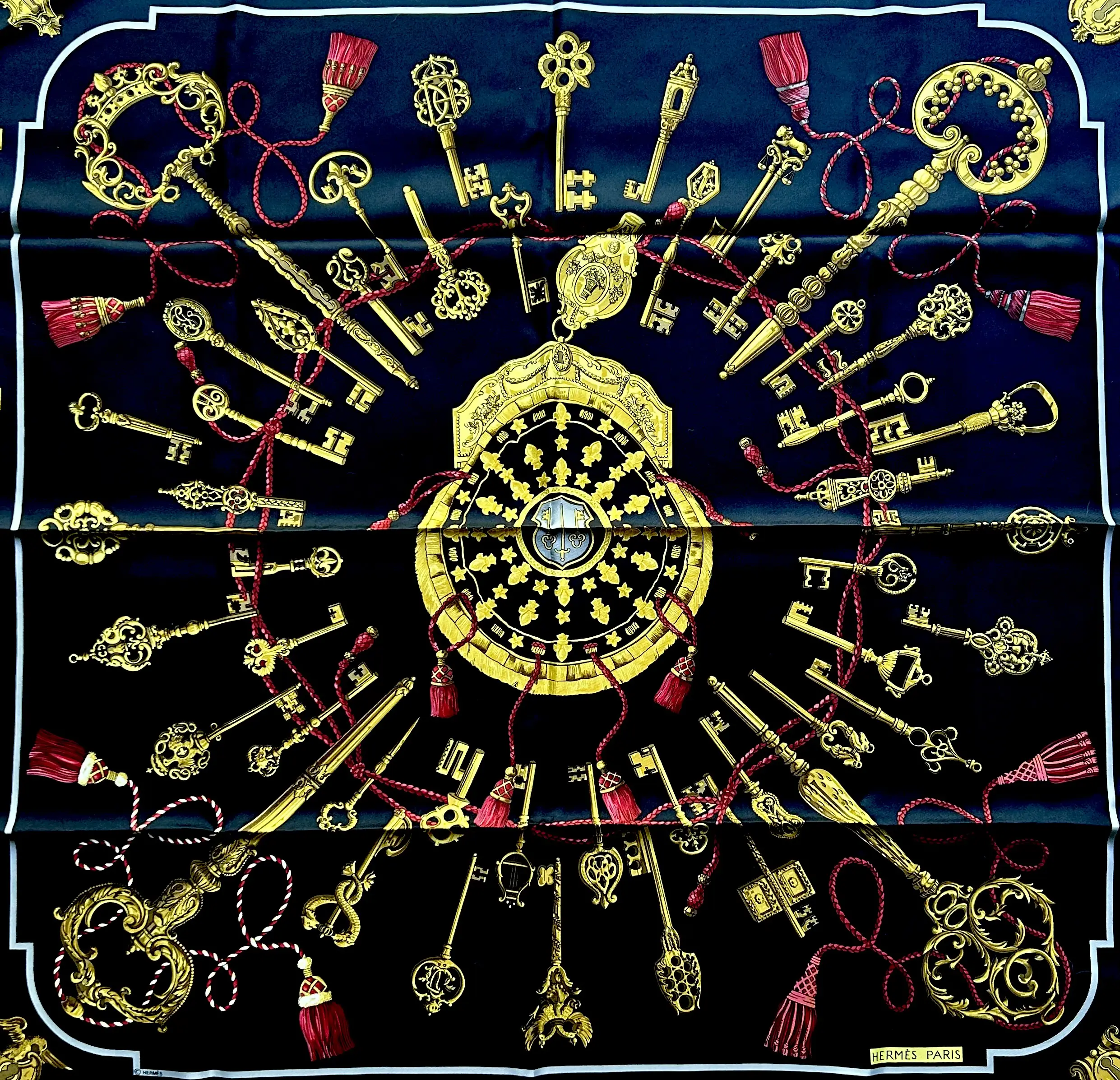 Hermes Les Clefs Scarf 5 Hermes Les Clefs Scarf