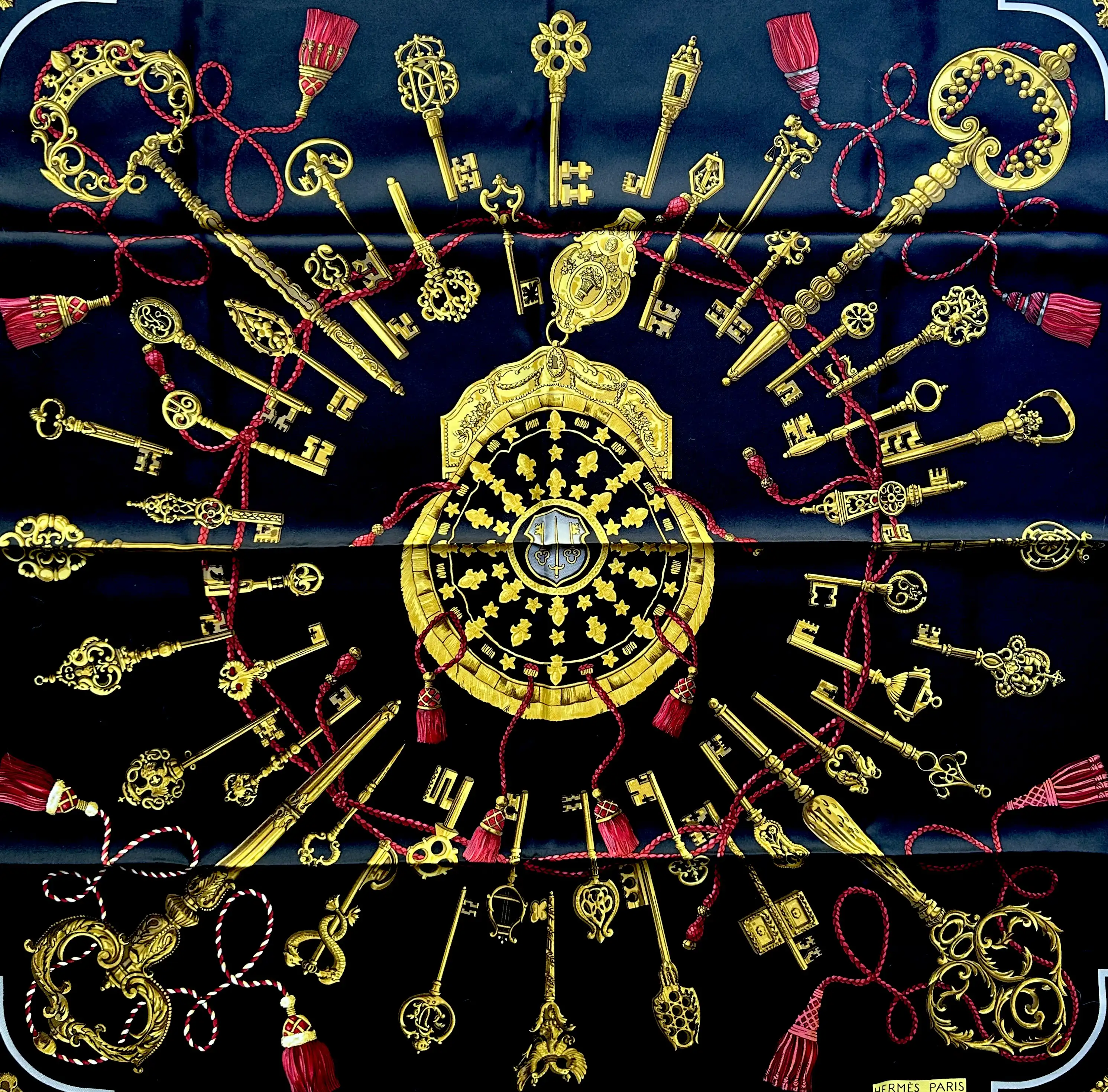 Hermes Les Clefs Scarf 8 Hermes Les Clefs Scarf