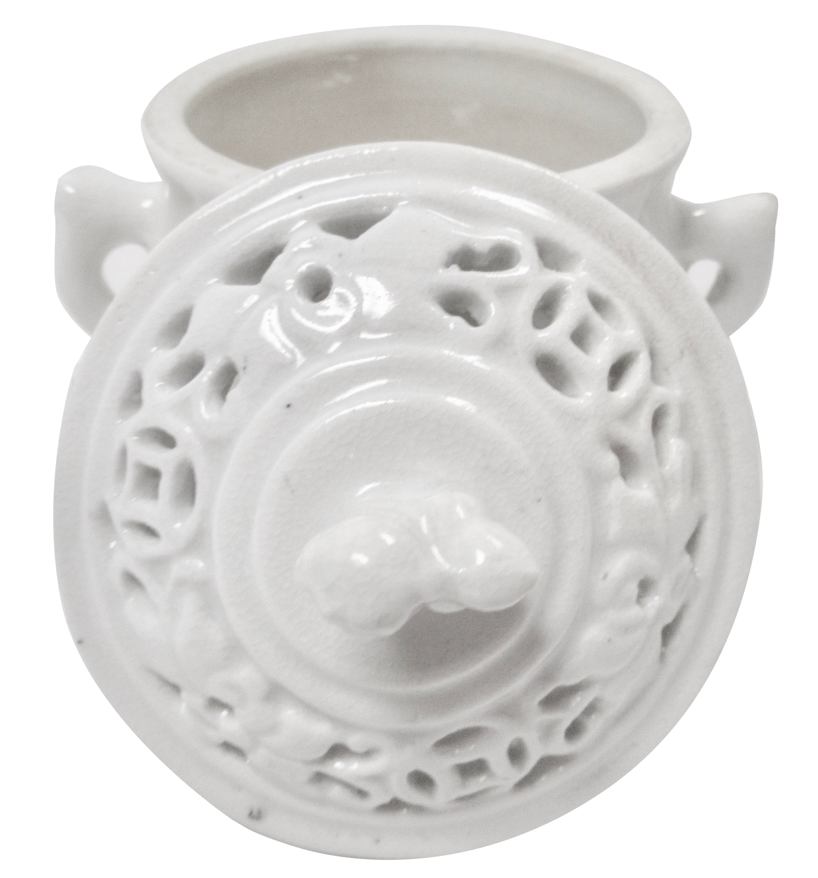 Early 1800s Blanc de Chine Incensor 6 Early 1800s Blanc de Chine Incensor