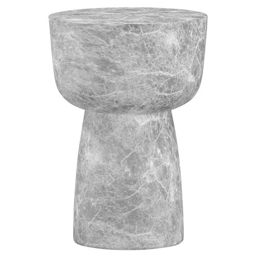 Virella Indoor/Outdoor Faux Marble Side Table 3 Virella Indoor/Outdoor Faux Marble Side Table