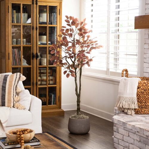 6ft. Autumn Dogwood Artificial Fall Tree 7 6ft. Autumn Dogwood Artificial Fall Tree