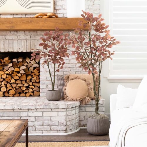 6ft. Autumn Dogwood Artificial Fall Tree 8 6ft. Autumn Dogwood Artificial Fall Tree