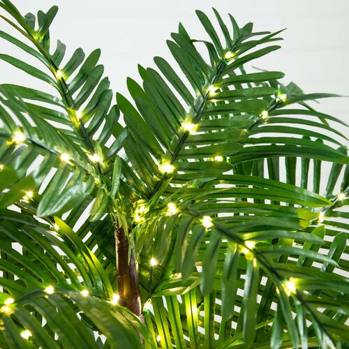 4ft. UV Resistant Lighted Artificial Palm Tree 3 4ft. UV Resistant Lighted Artificial Palm Tree