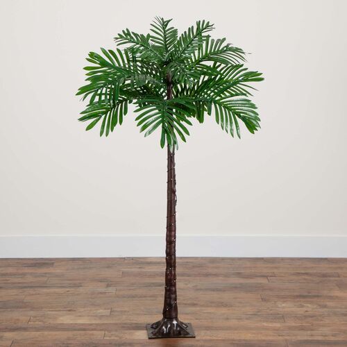 4ft. UV Resistant Lighted Artificial Palm Tree 7 4ft. UV Resistant Lighted Artificial Palm Tree