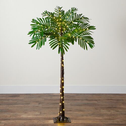 4ft. UV Resistant Lighted Artificial Palm Tree 8 4ft. UV Resistant Lighted Artificial Palm Tree