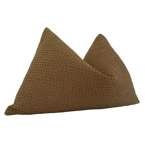 Simeon 25x16 Pillow, Coco Brown/White 2 Simeon 25x16 Pillow, Coco Brown/White