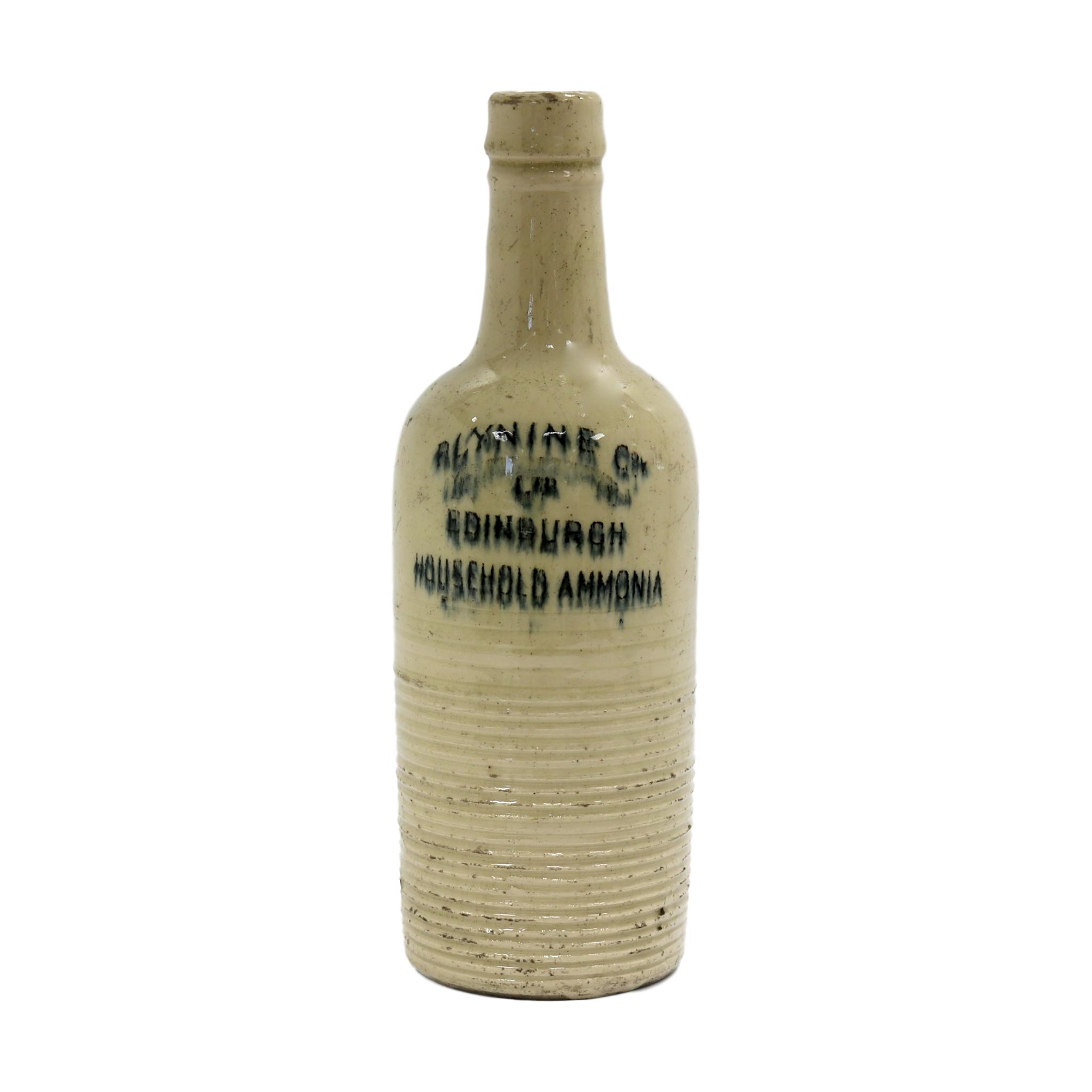 Antique English Laundry Amonia Bottle 1 Antique English Laundry Amonia Bottle