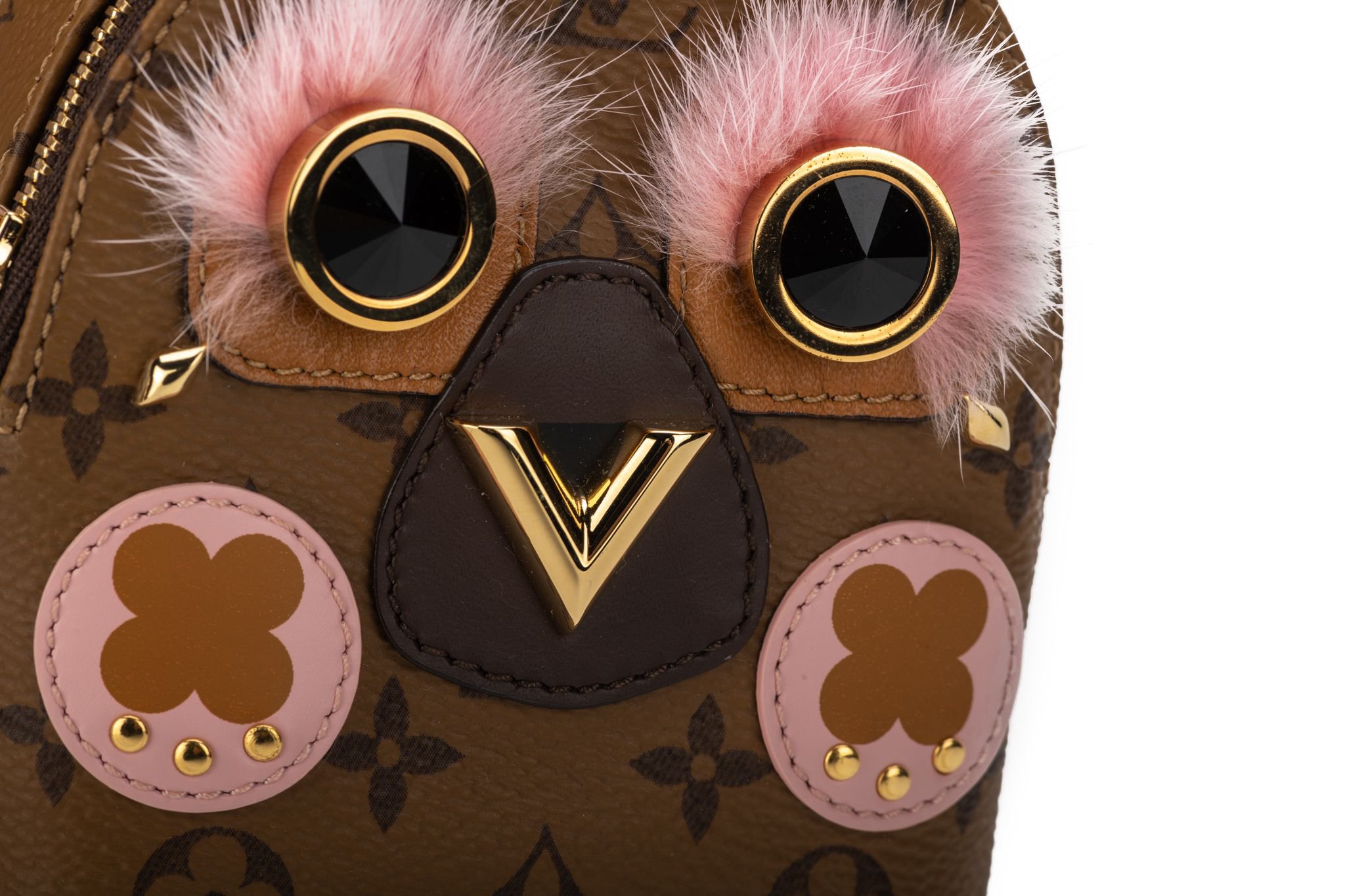 Vuitton Mini Owl Backpack Charm 5 Vuitton Mini Owl Backpack Charm