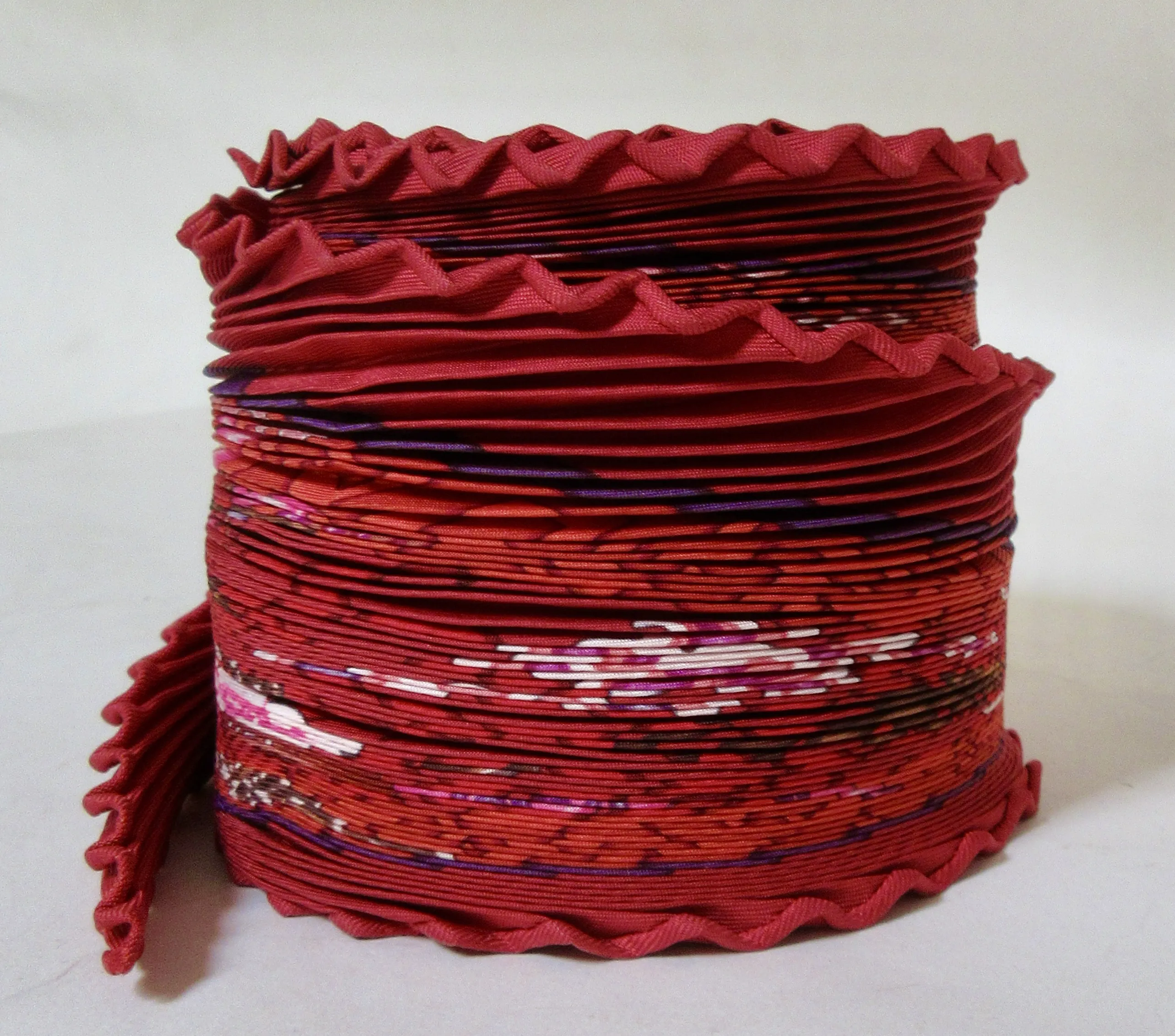 Hermes Turandot Pleated Scarf w/Box 3 Hermes Turandot Pleated Scarf w/Box