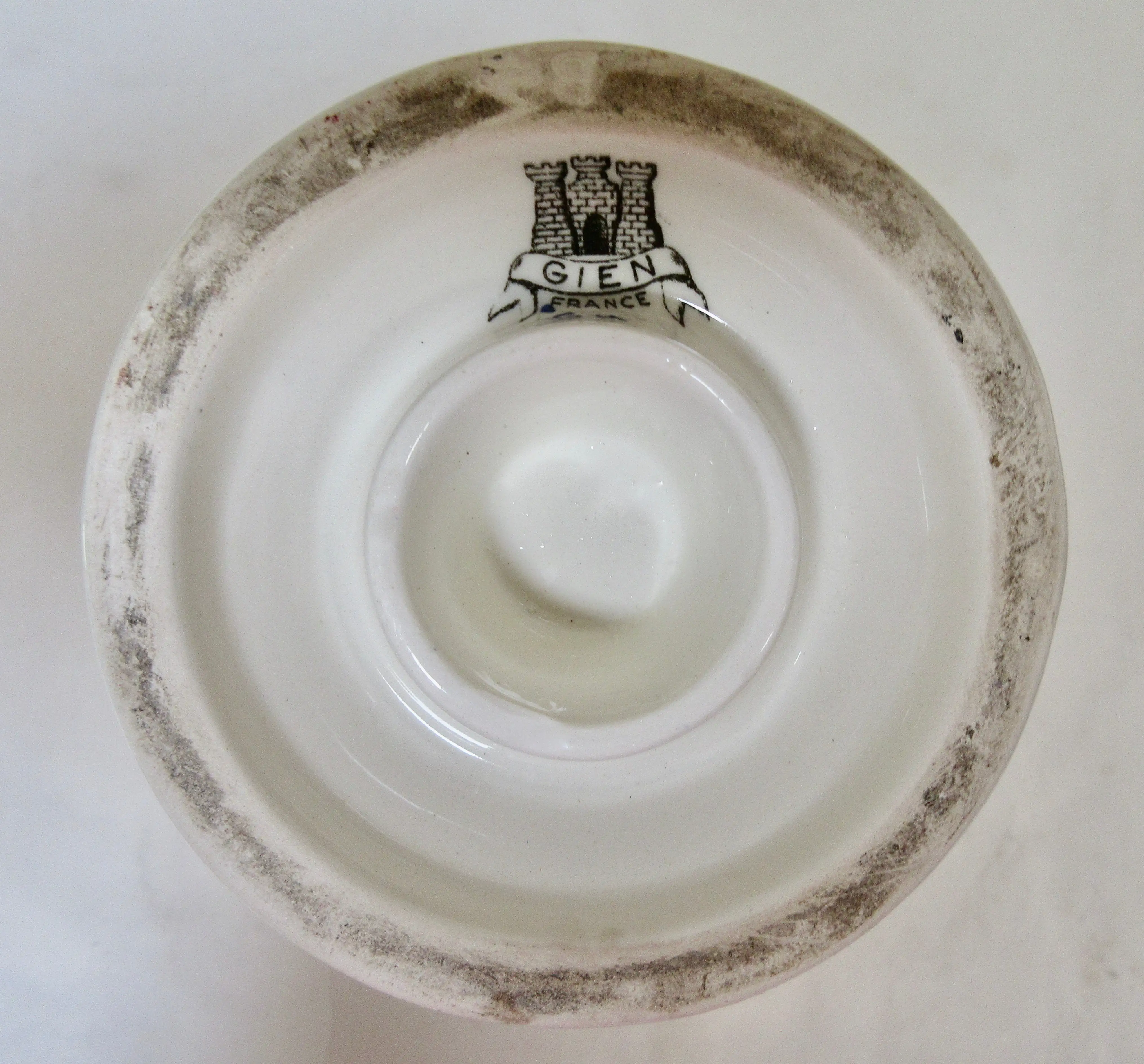 Gien French Faience Trophy Vase 11 Gien French Faience Trophy Vase