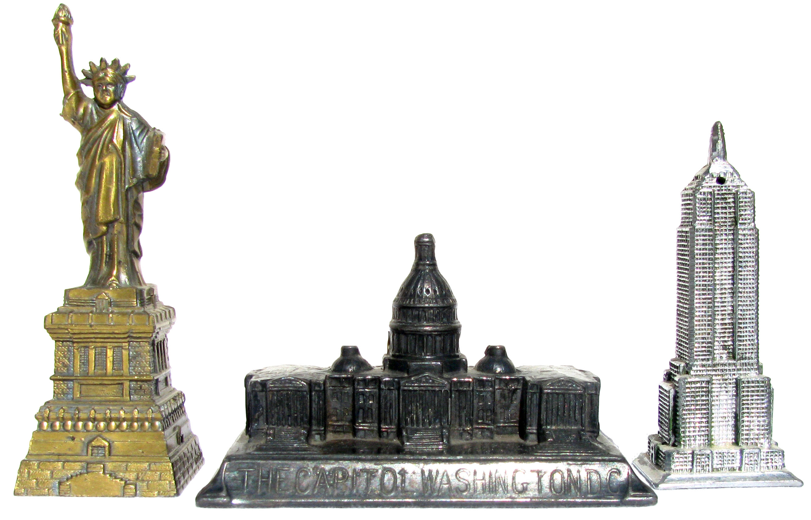 American Architectural Monuments S/3 1 American Architectural Monuments S/3