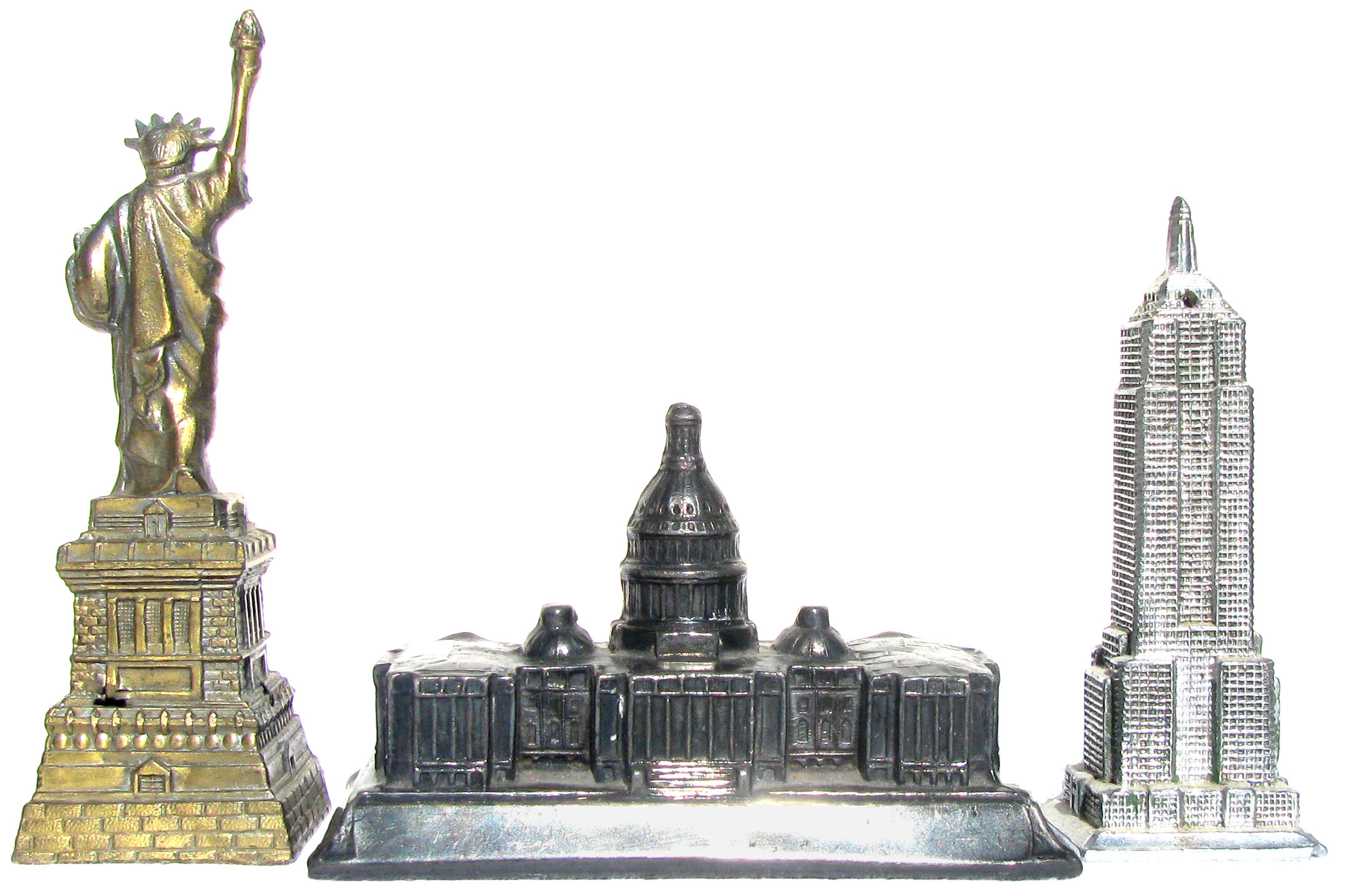American Architectural Monuments S/3 2 American Architectural Monuments S/3