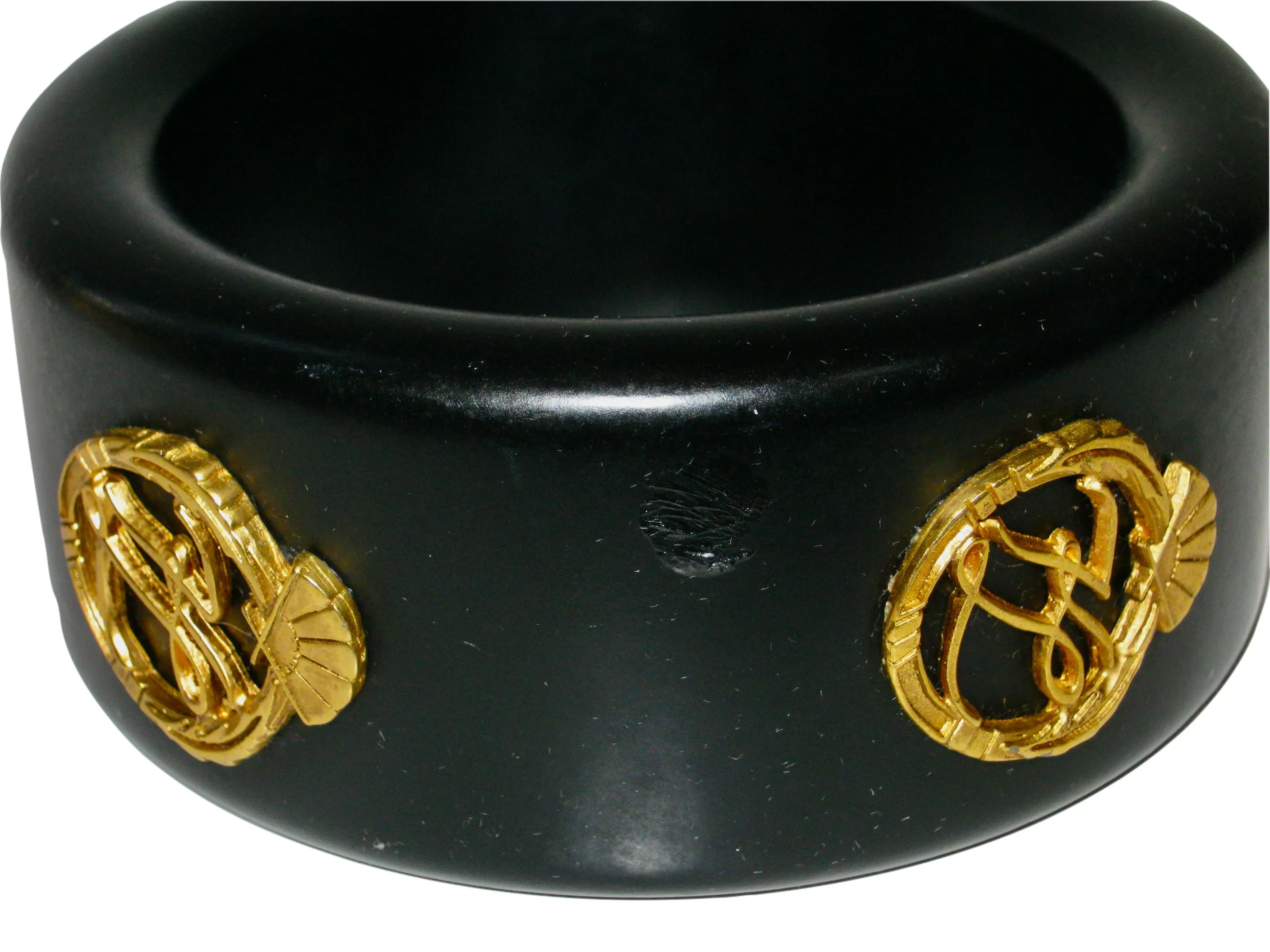 Karl Lagerfeld Resin Gold Plated Bangle 4 Karl Lagerfeld Resin Gold Plated Bangle