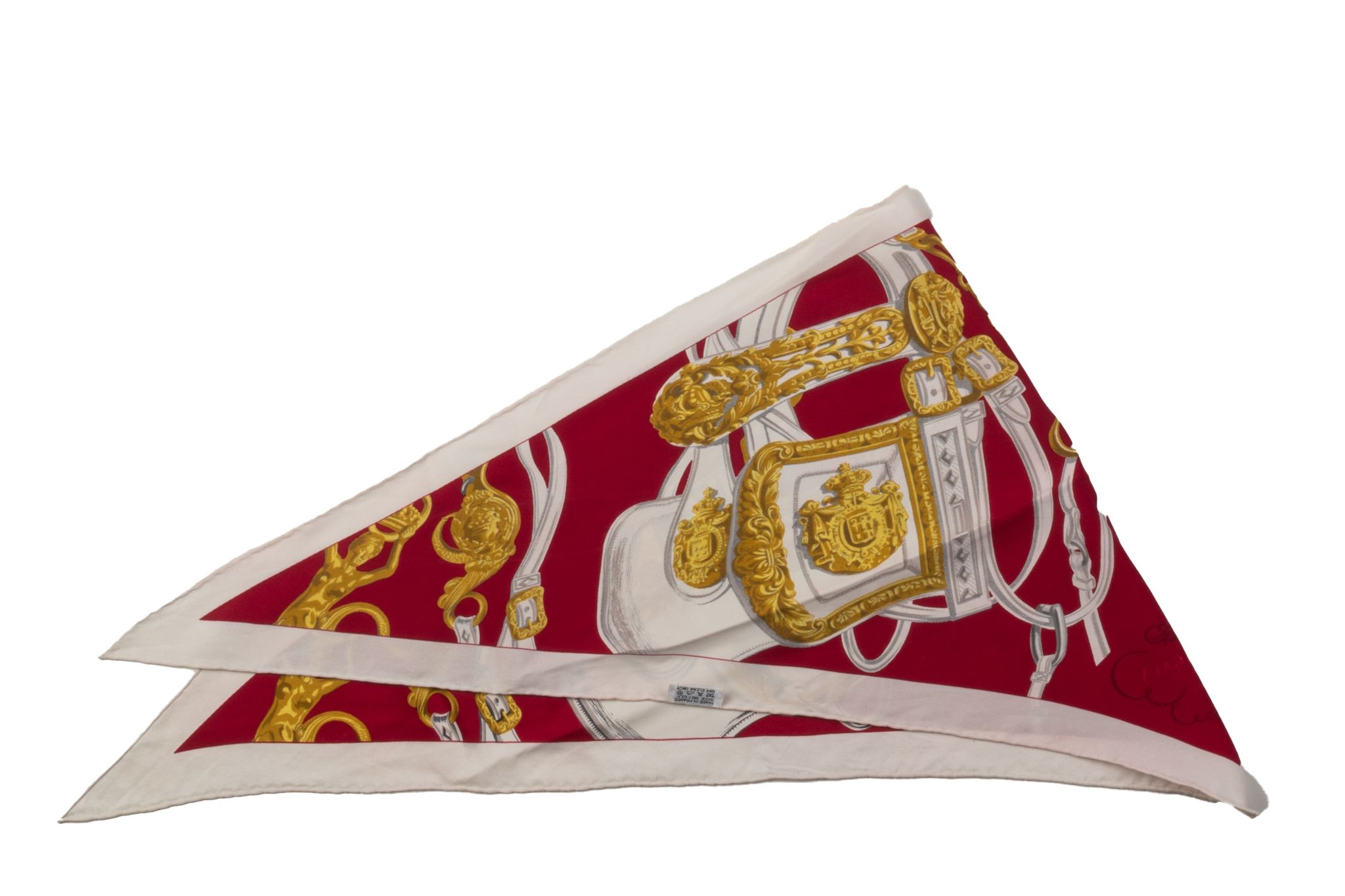 Hermes Triangle Brides de Gala Scarf 2 Hermes Triangle Brides de Gala Scarf