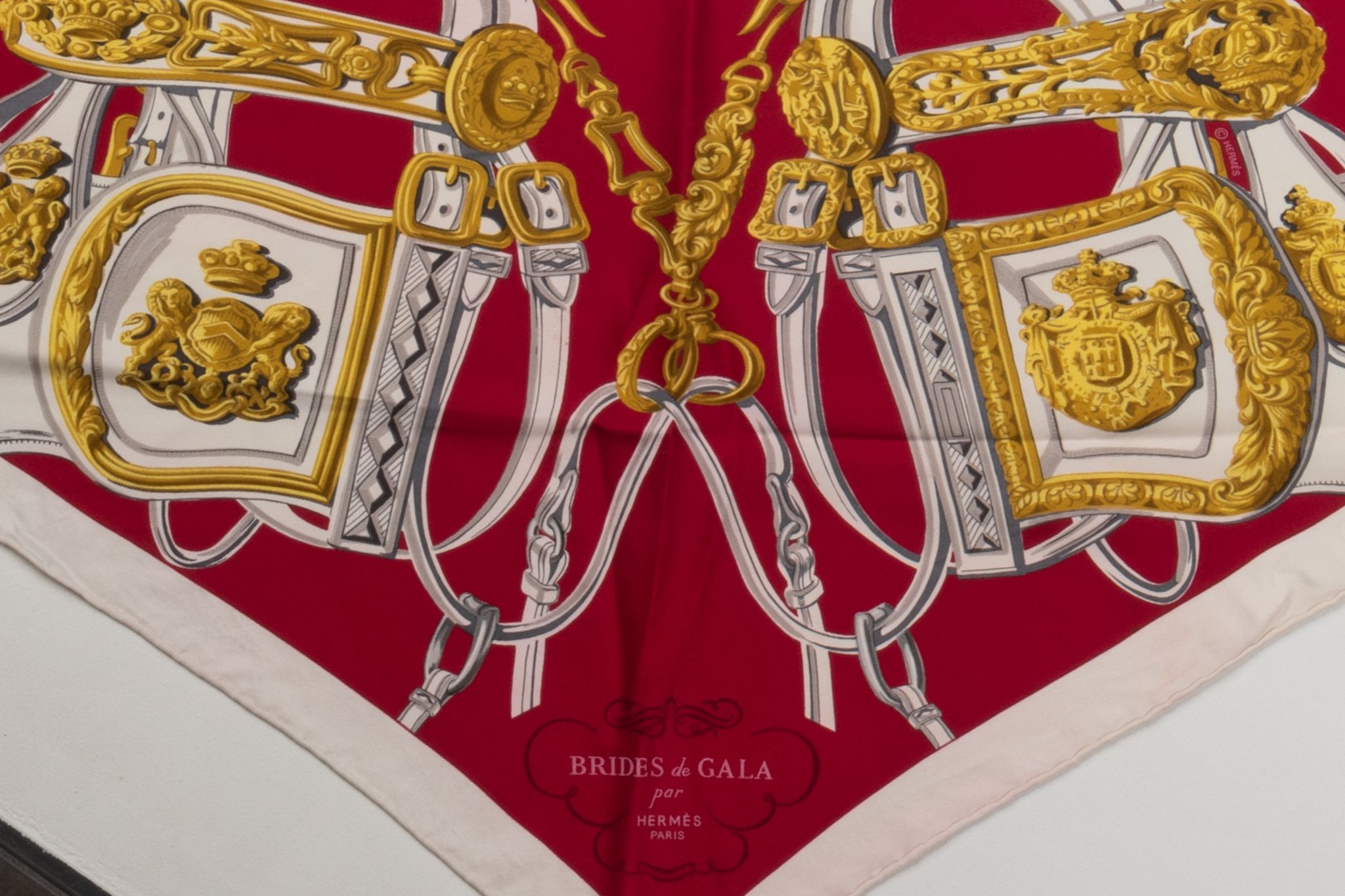 Hermes Triangle Brides de Gala Scarf 3 Hermes Triangle Brides de Gala Scarf