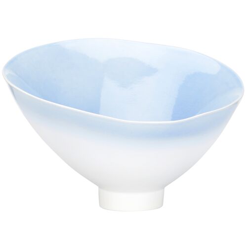 San Antonio Ceramic Bowl, Blue/White 1 San Antonio Ceramic Bowl, Blue/White