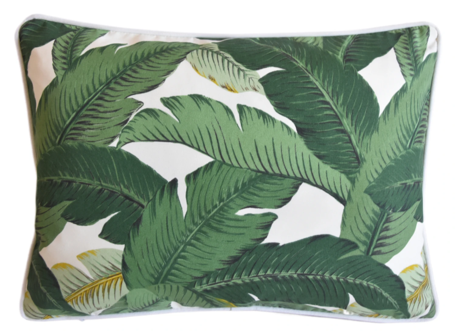 Tropical Iconic Banana Leaf Pillow 3 Tropical Iconic Banana Leaf Pillow