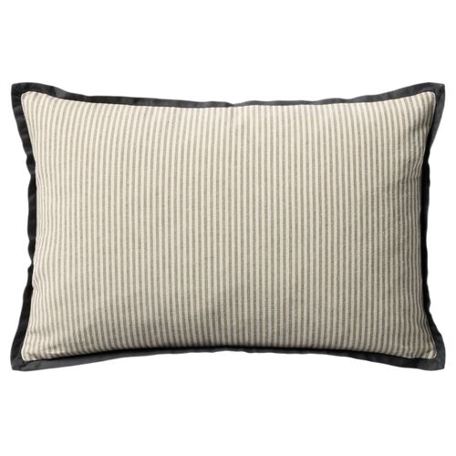 Sullivan 13x21 Pillow, Natural/Black 1 Sullivan 13x21 Pillow, Natural/Black