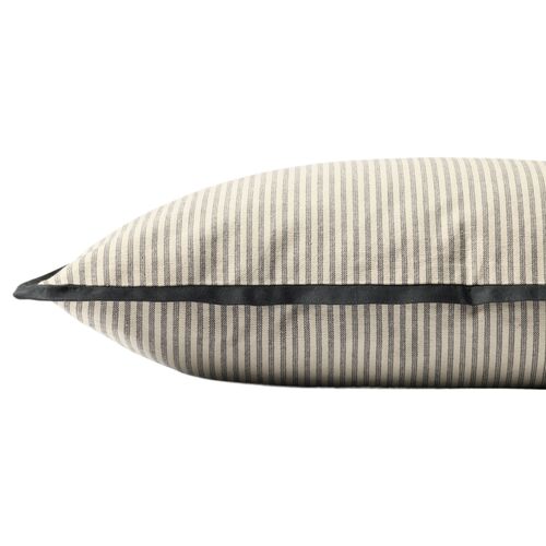 Sullivan 13x21 Pillow, Natural/Black 3 Sullivan 13x21 Pillow, Natural/Black