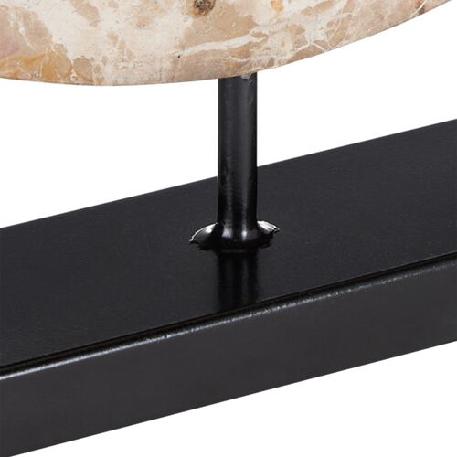 Anu Marble Disc, Natural/Black 2 Anu Marble Disc, Natural/Black