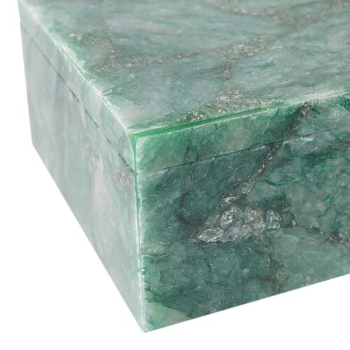 Green Aventurine Box, Natural 2 Green Aventurine Box, Natural