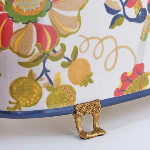 Garden Of Eden Oval Planter, Multicolor 3 Garden Of Eden Oval Planter, Multicolor