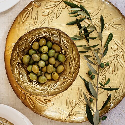 Moon Glass Olive Small Bowl 3 Moon Glass Olive Small Bowl