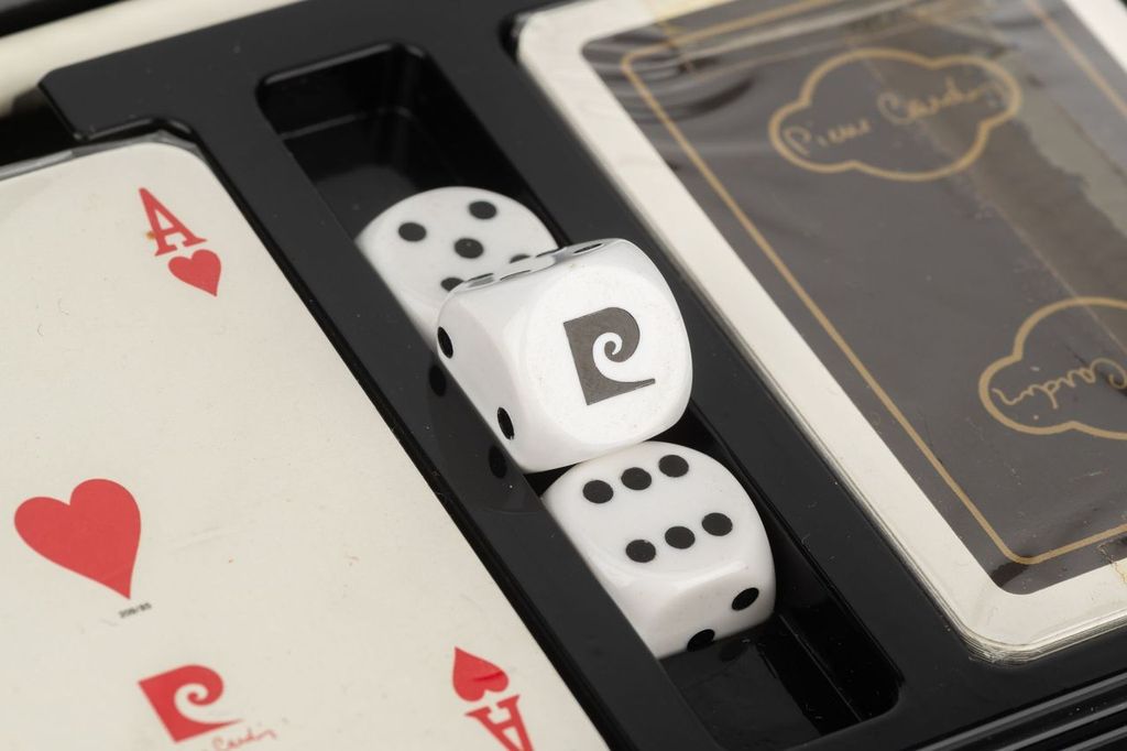 Pierre Cardin Vintage Poker Set 3 Pierre Cardin Vintage Poker Set