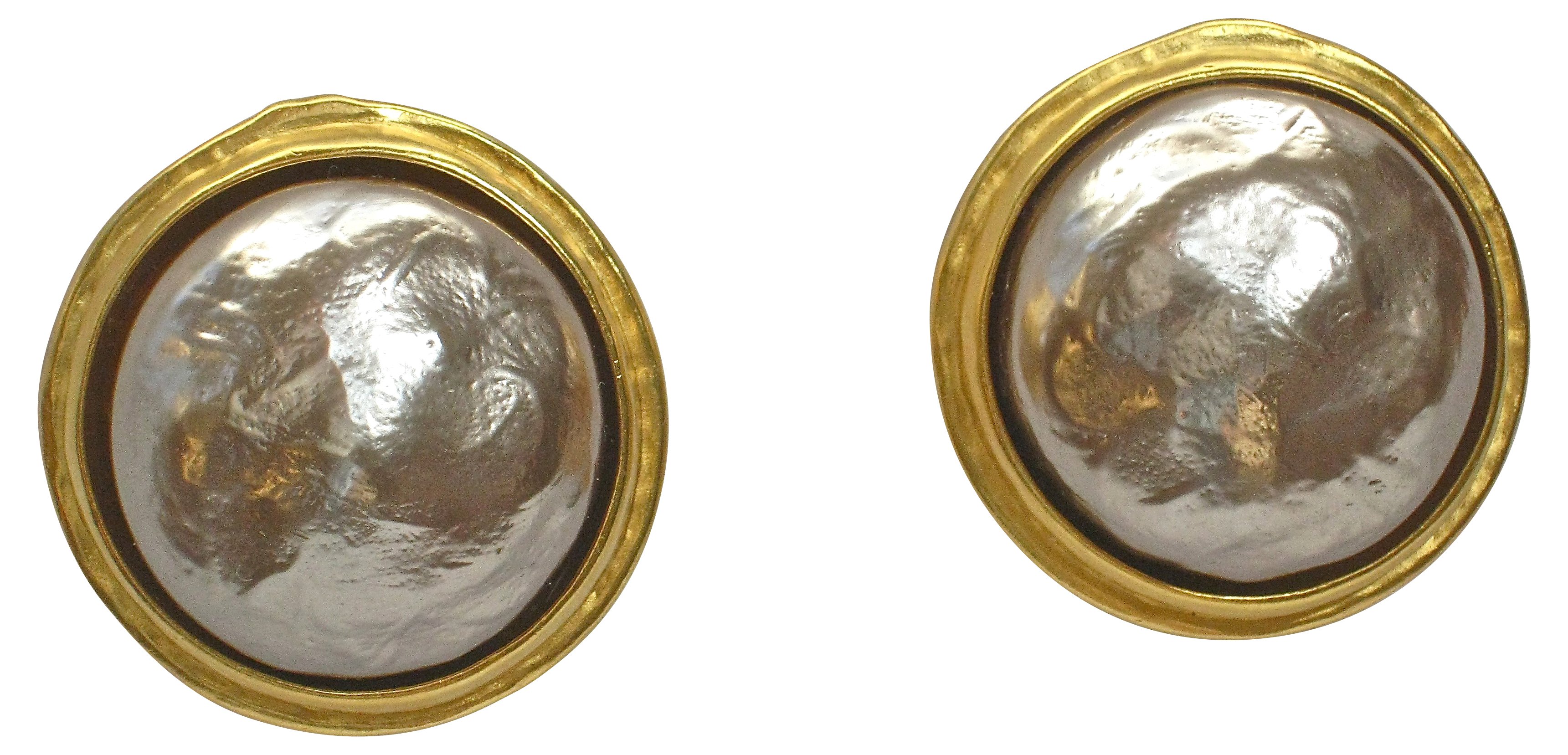 Lagerfeld Faux-Pearl Earrings 2 Lagerfeld Faux-Pearl Earrings