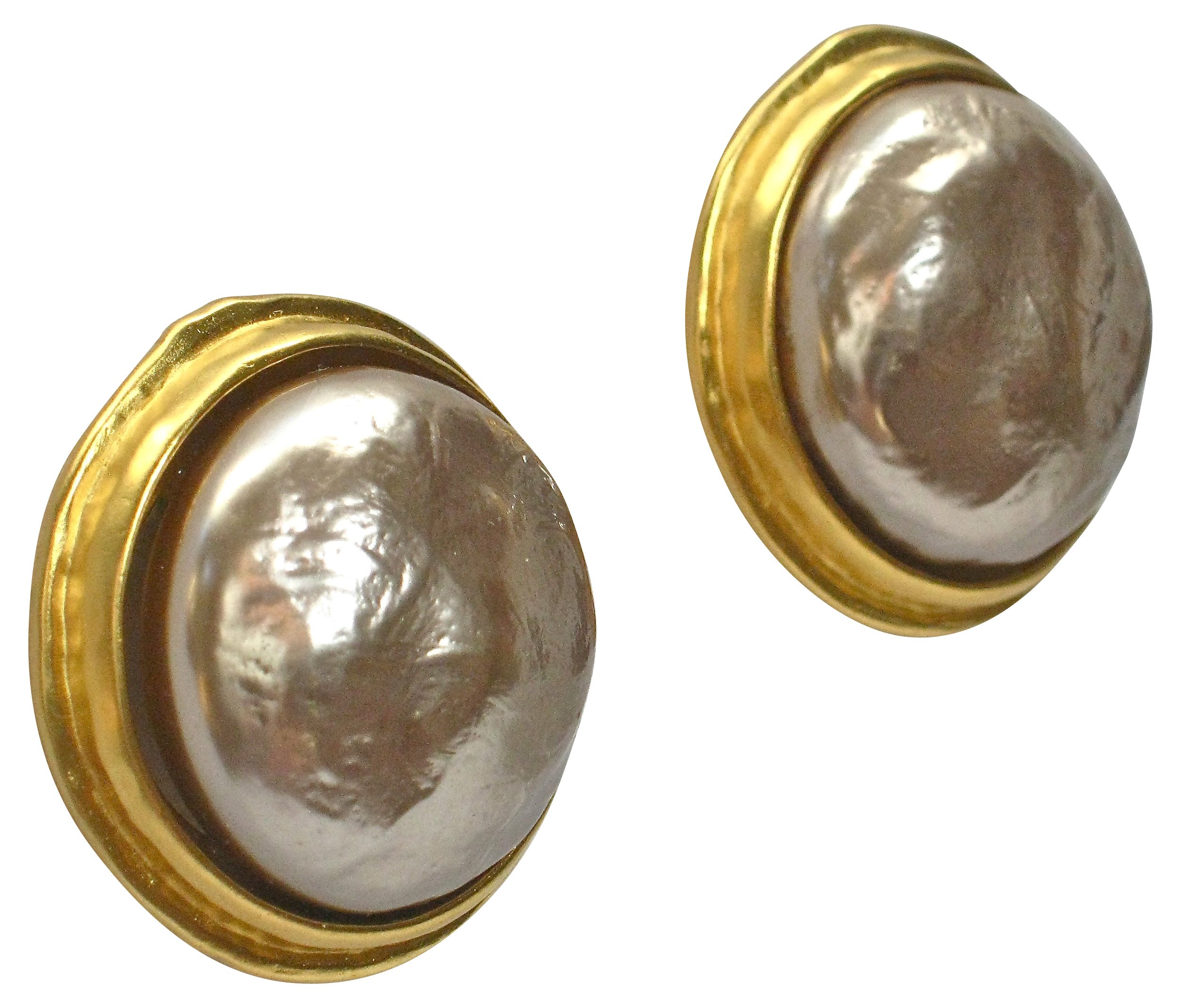 Lagerfeld Faux-Pearl Earrings 3 Lagerfeld Faux-Pearl Earrings