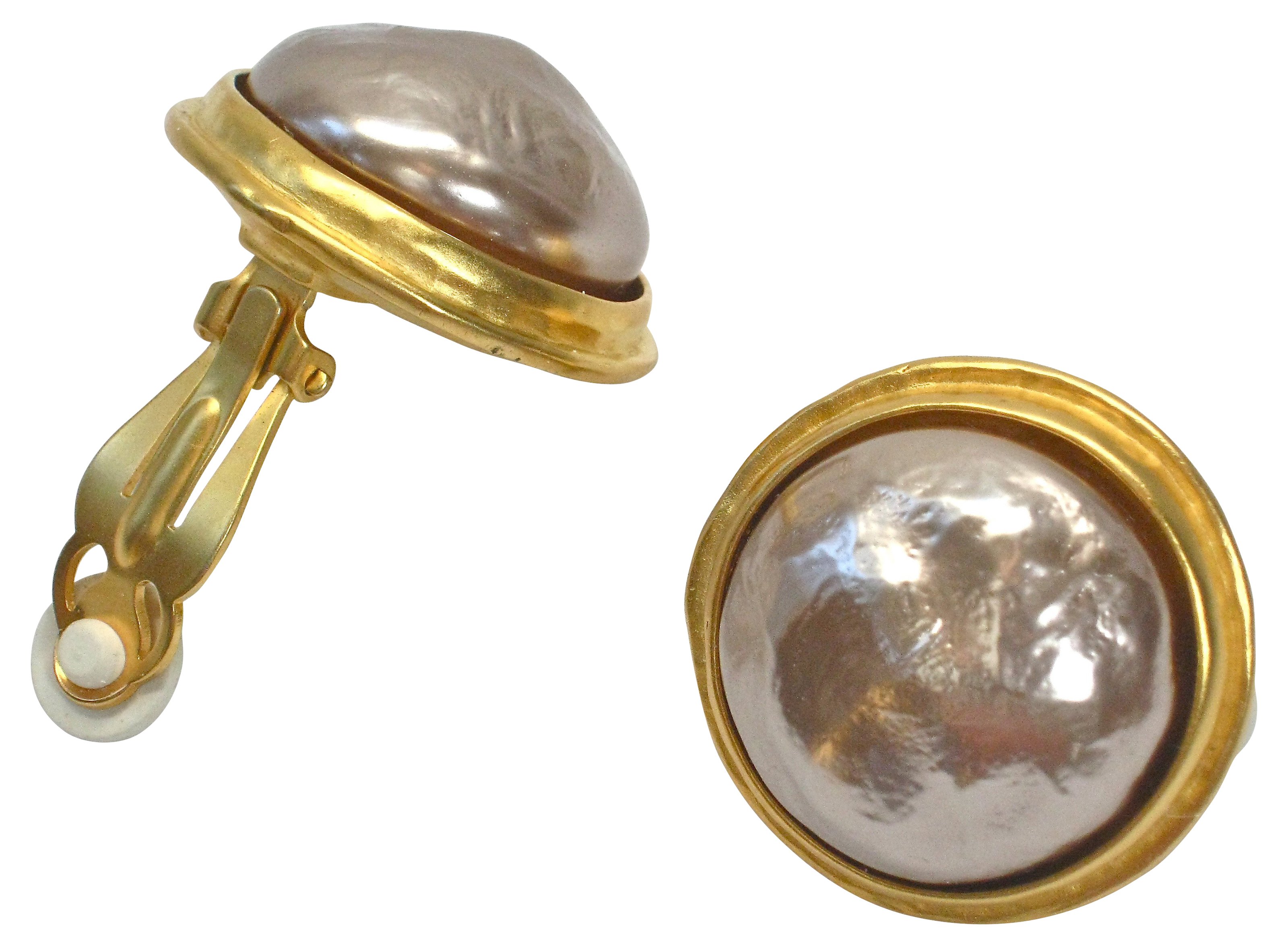 Lagerfeld Faux-Pearl Earrings 4 Lagerfeld Faux-Pearl Earrings