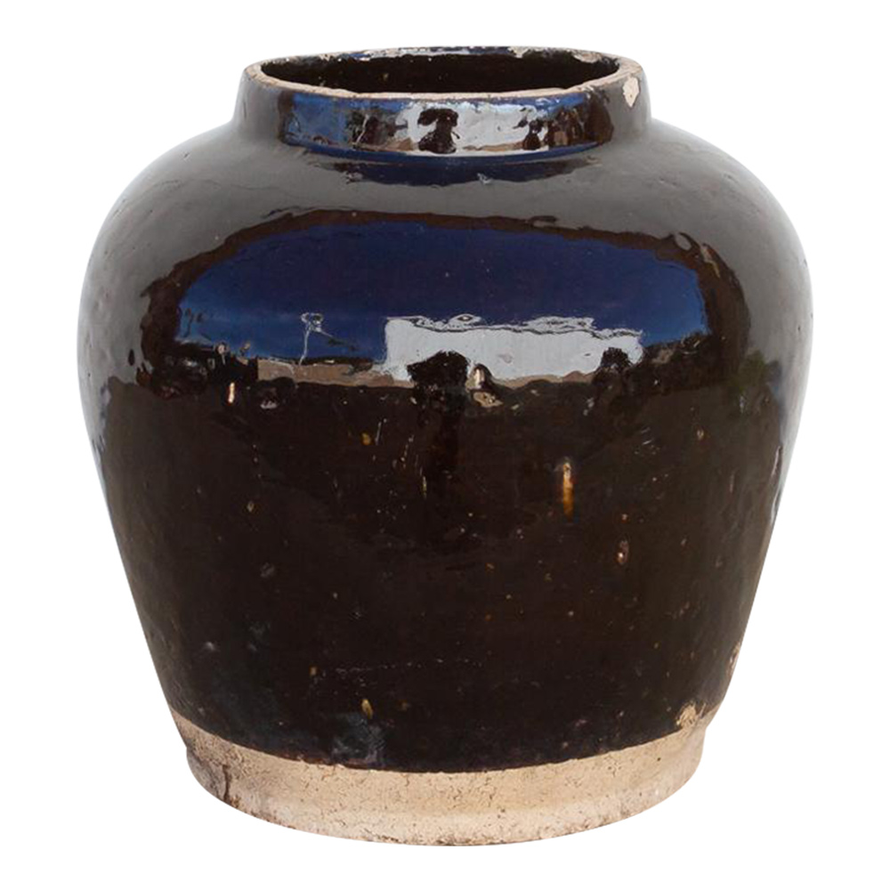 Vintage Southeast Asian Martaban Pot 1 Vintage Southeast Asian Martaban Pot