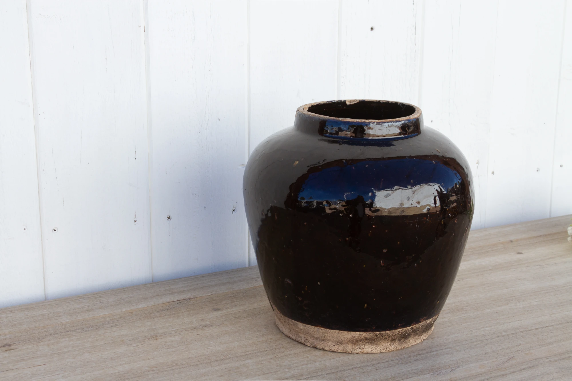 Vintage Southeast Asian Martaban Pot 6 Vintage Southeast Asian Martaban Pot