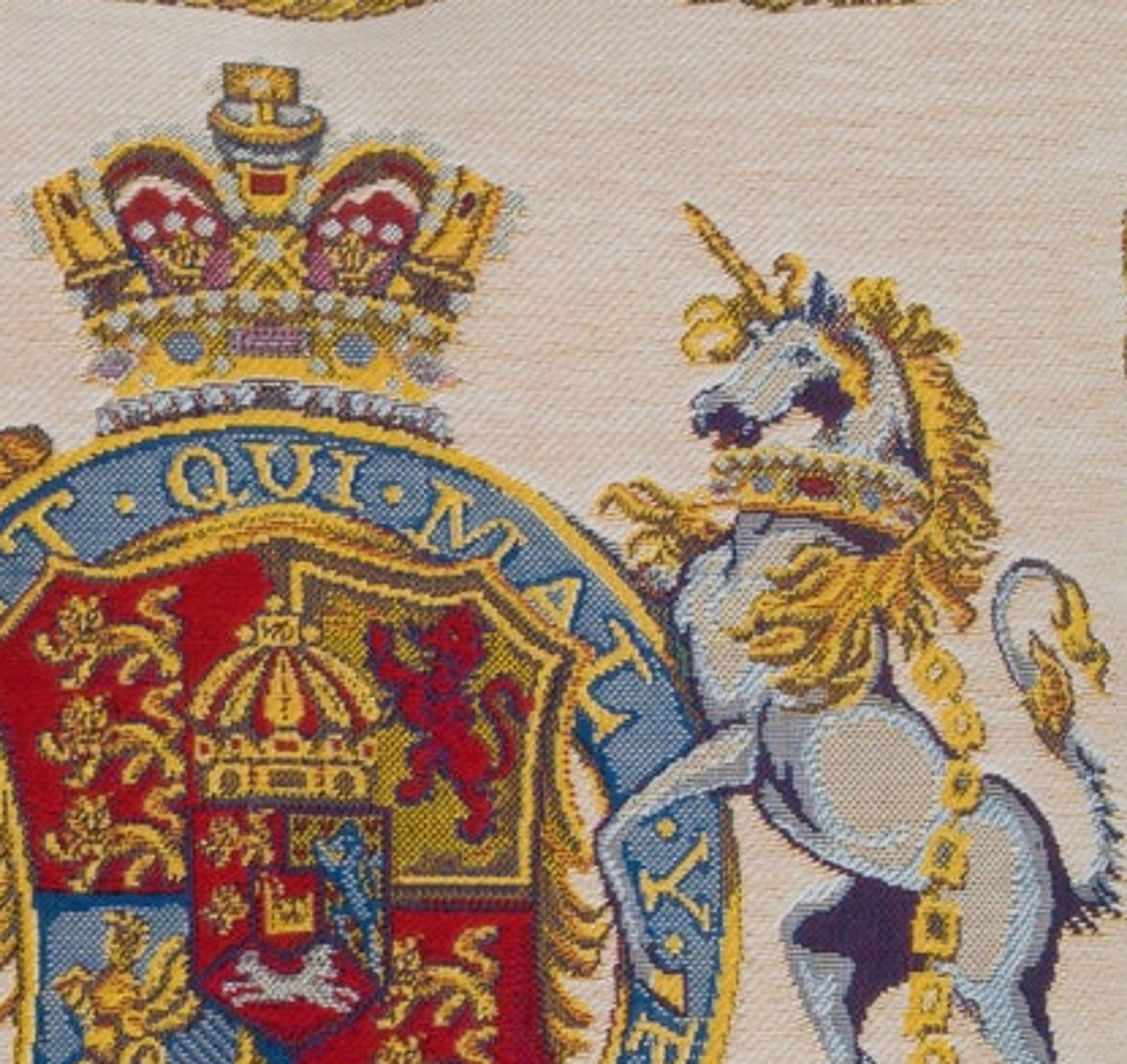 British Royal Coat of Arms Pillow 2 British Royal Coat of Arms Pillow