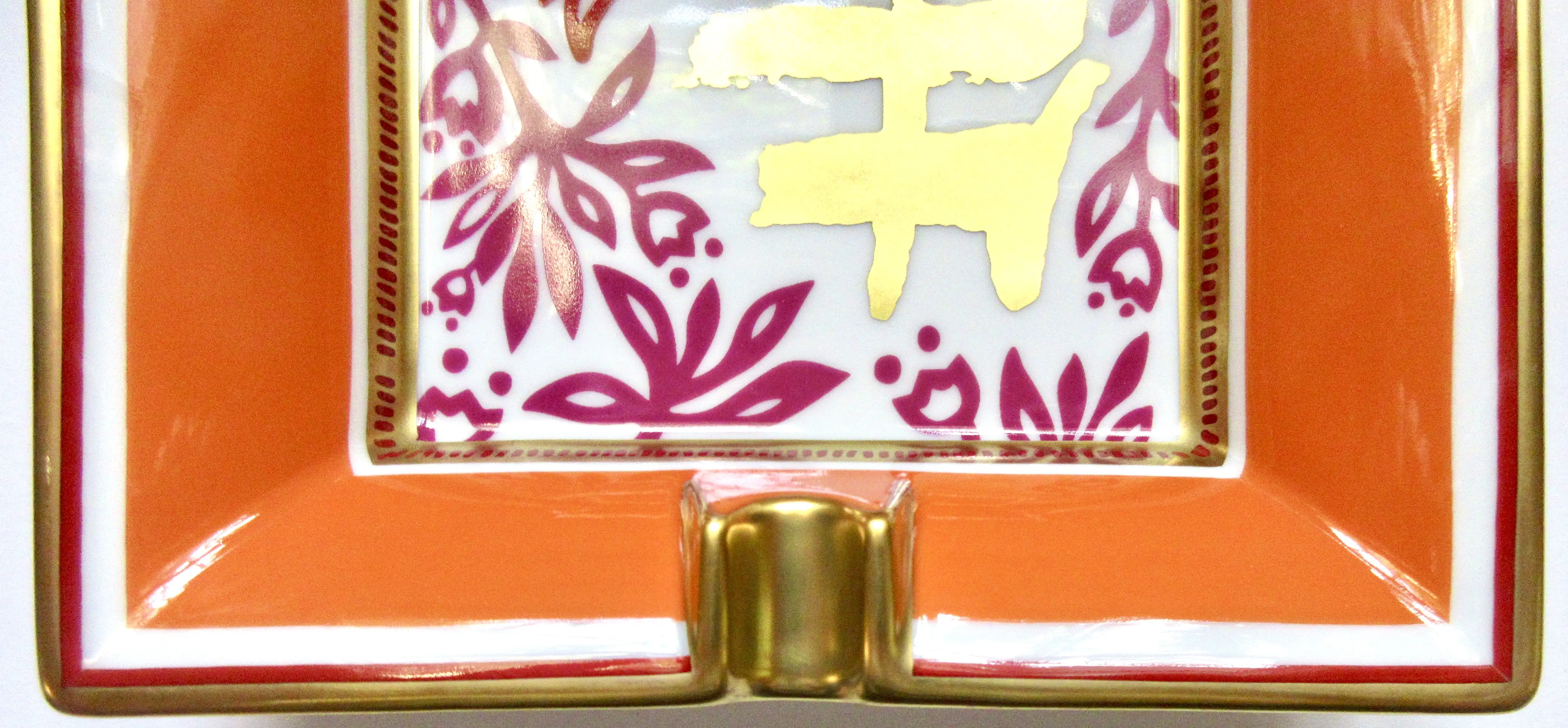 Hermes Year of the Ox Cigar Ashtray 6 Hermes Year of the Ox Cigar Ashtray