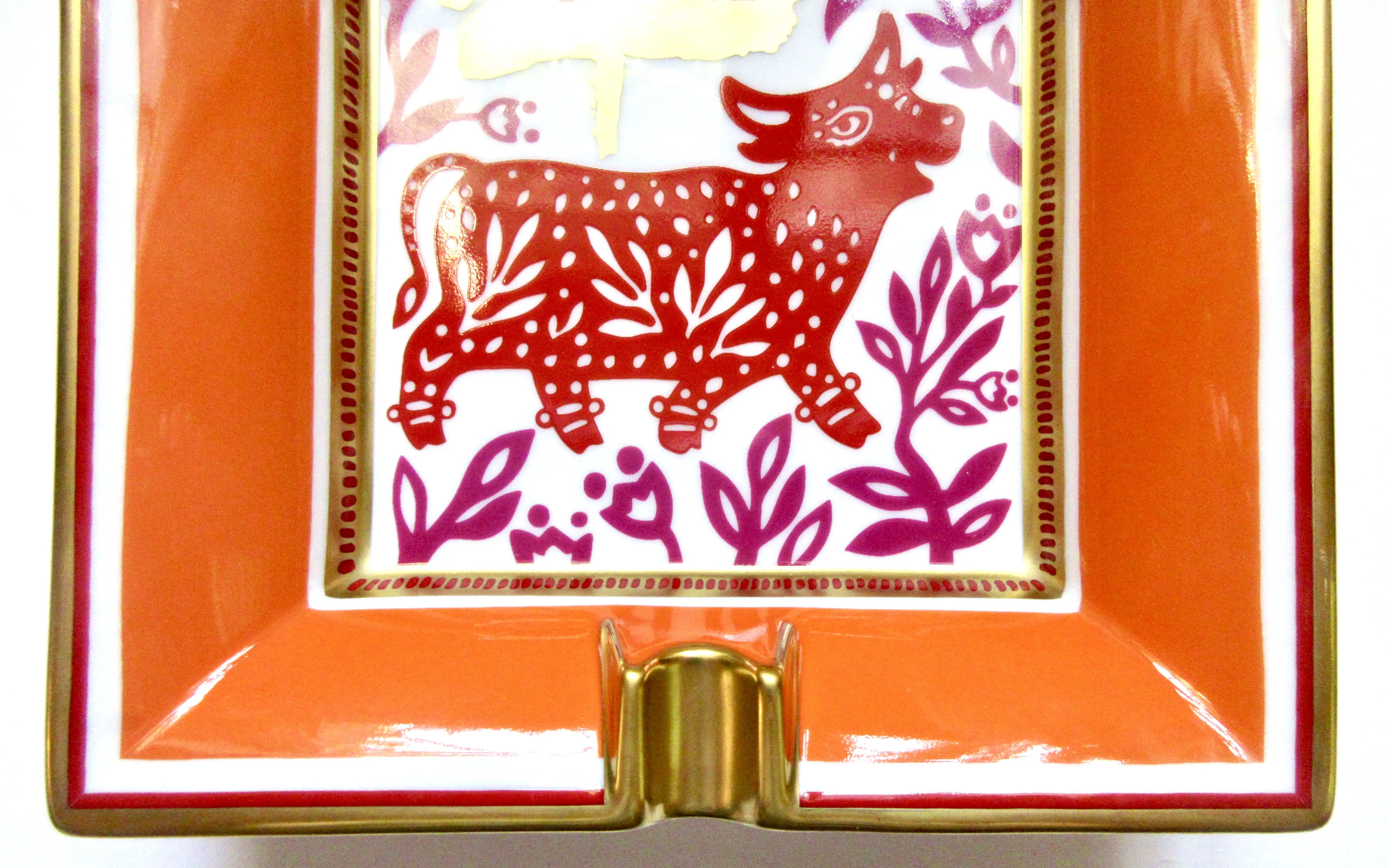 Hermes Year of the Ox Cigar Ashtray 7 Hermes Year of the Ox Cigar Ashtray
