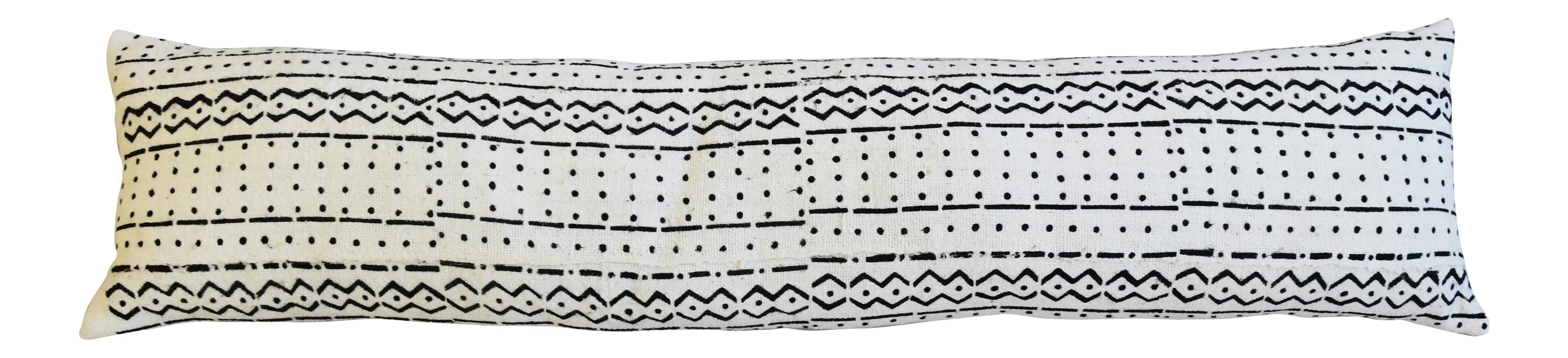 African Malian Tribal Lumbar Pillow