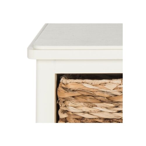 Rooney Media Console, White 3 Rooney Media Console, White