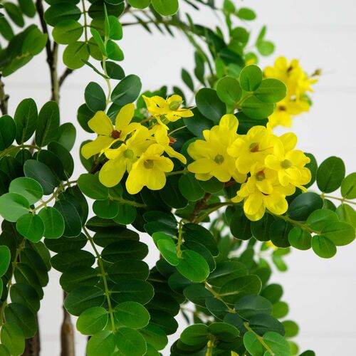 6ft. Artificial Flowering Citrus Tree with Real Touch Leaves 3 6ft. Artificial Flowering Citrus Tree with Real Touch Leaves