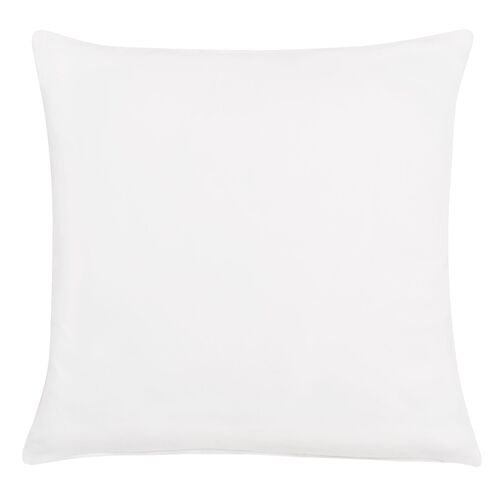 Wave Faux Leather Rope Pillow, Brown/White 2 Wave Faux Leather Rope Pillow, Brown/White