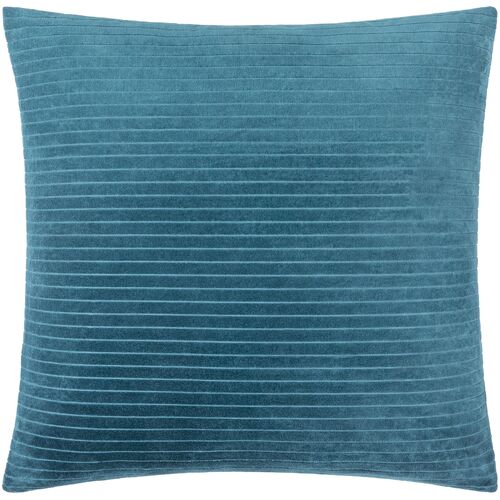 Edric Cotton Velvet Stripes Accent Pillow 3 Edric Cotton Velvet Stripes Accent Pillow