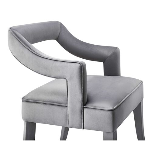 Serena Side Chair, Gray 4 Serena Side Chair, Gray
