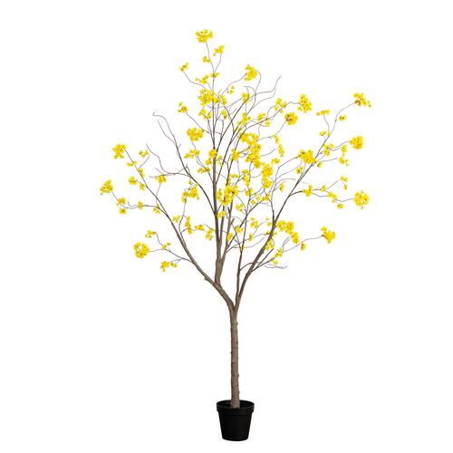 8ft Faux Bellflower Tree 1 8ft Faux Bellflower Tree
