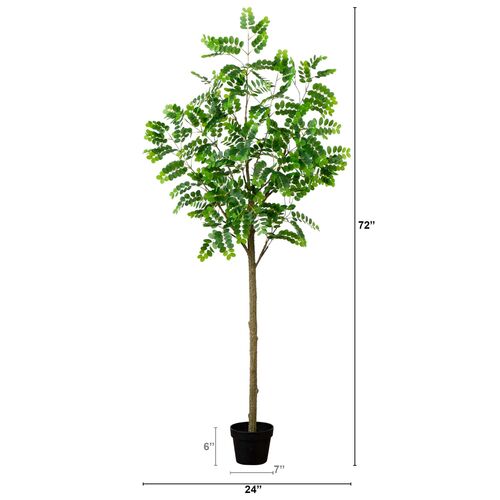 6ft. Artificial Greco Citrus Tree with Real Touch Leaves 2 6ft. Artificial Greco Citrus Tree with Real Touch Leaves