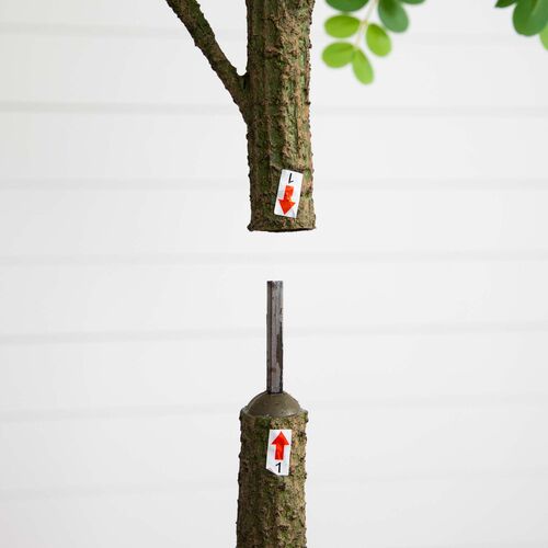 6ft. Artificial Greco Citrus Tree with Real Touch Leaves 4 6ft. Artificial Greco Citrus Tree with Real Touch Leaves