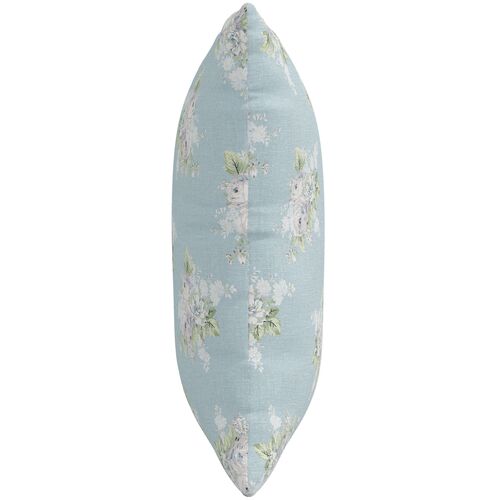 Bluebell Bouquet Pillow, Light Blue 2 Bluebell Bouquet Pillow, Light Blue