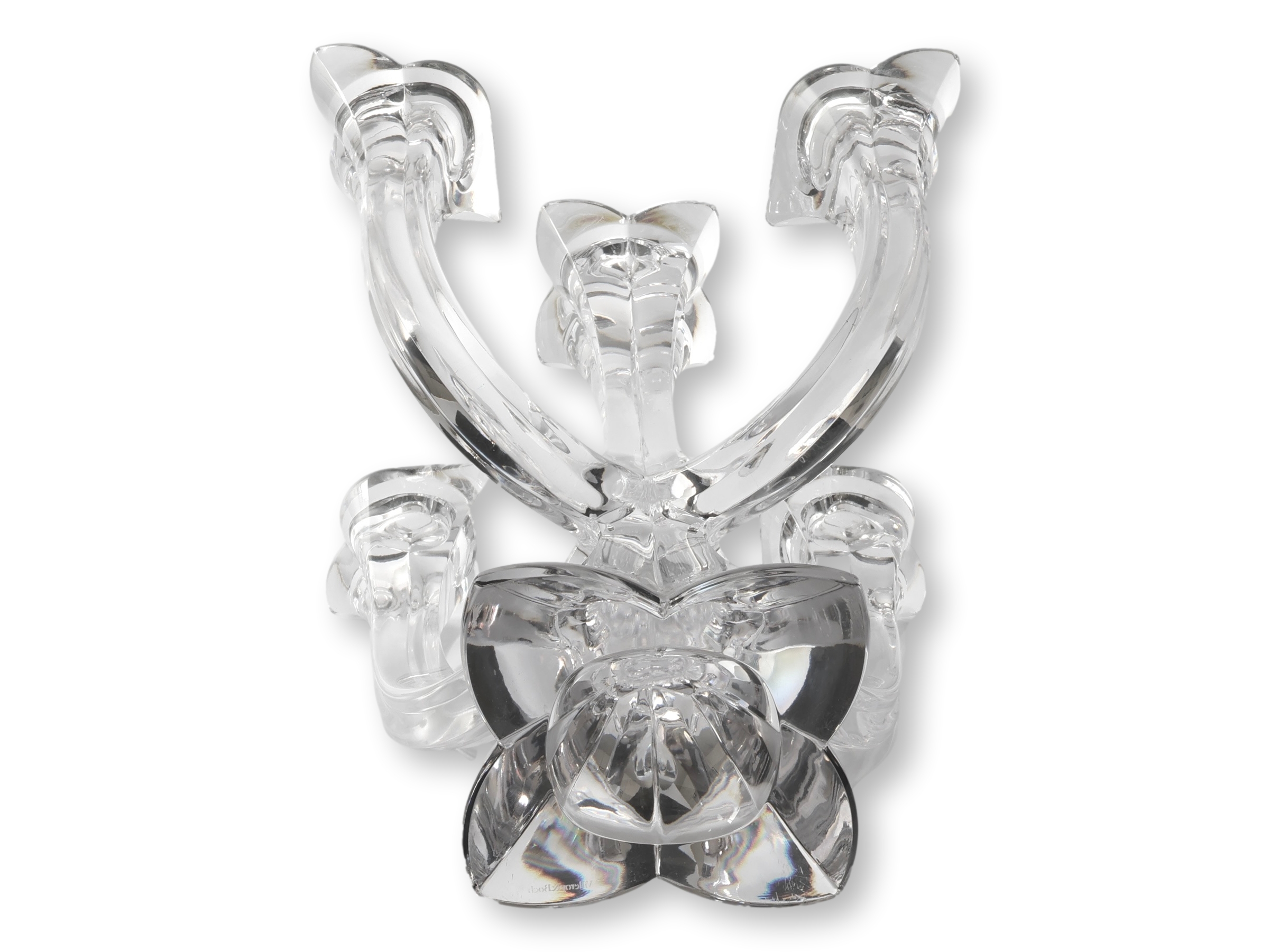 Villeroy & Boch Crystal Candleholder Set 9 Villeroy & Boch Crystal Candleholder Set
